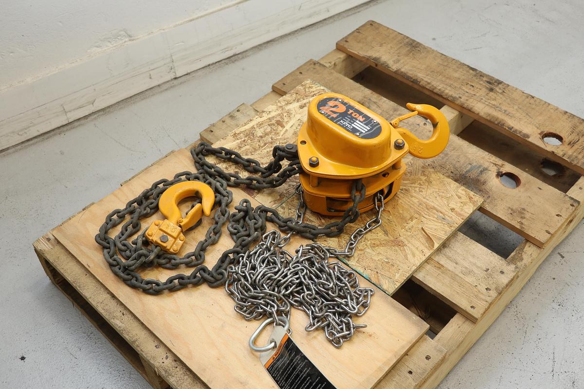 Used Kito M3 348686 2 Ton Hoist #47546