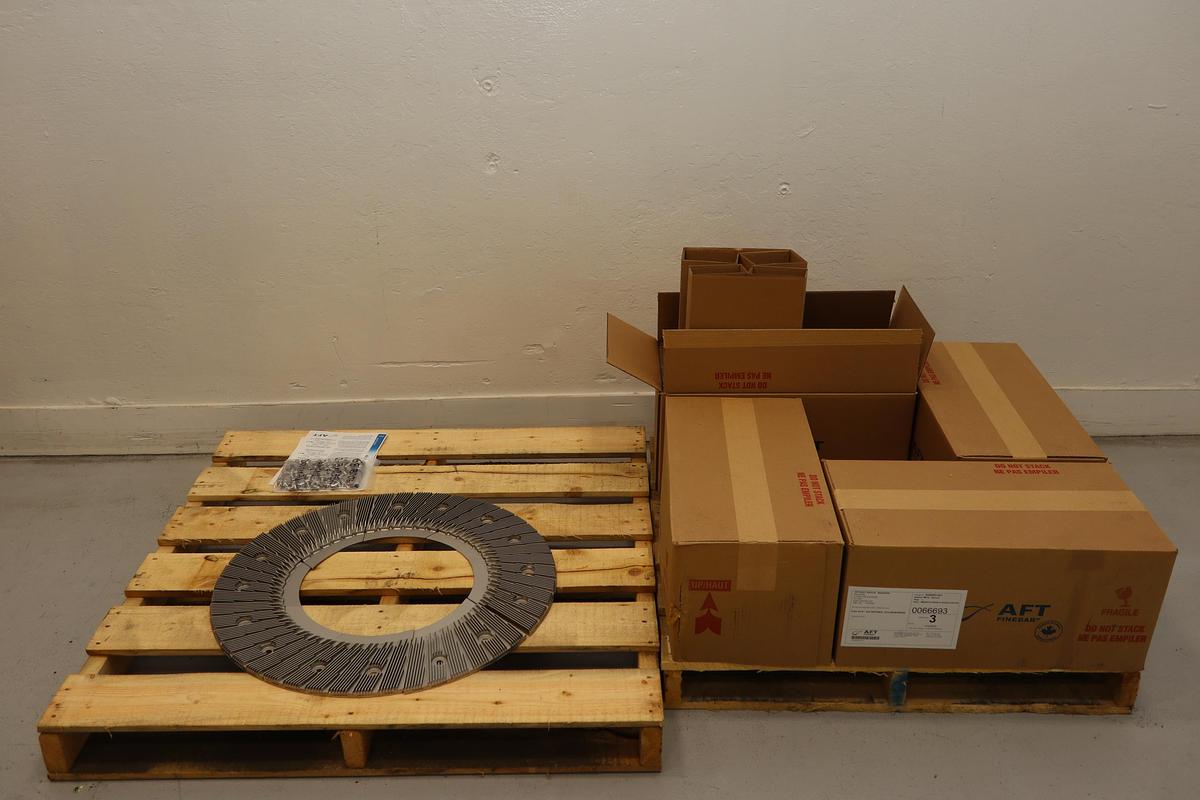 Unused Sprout Waldron AFT MiniSegment 28" Refiner Plates #47433