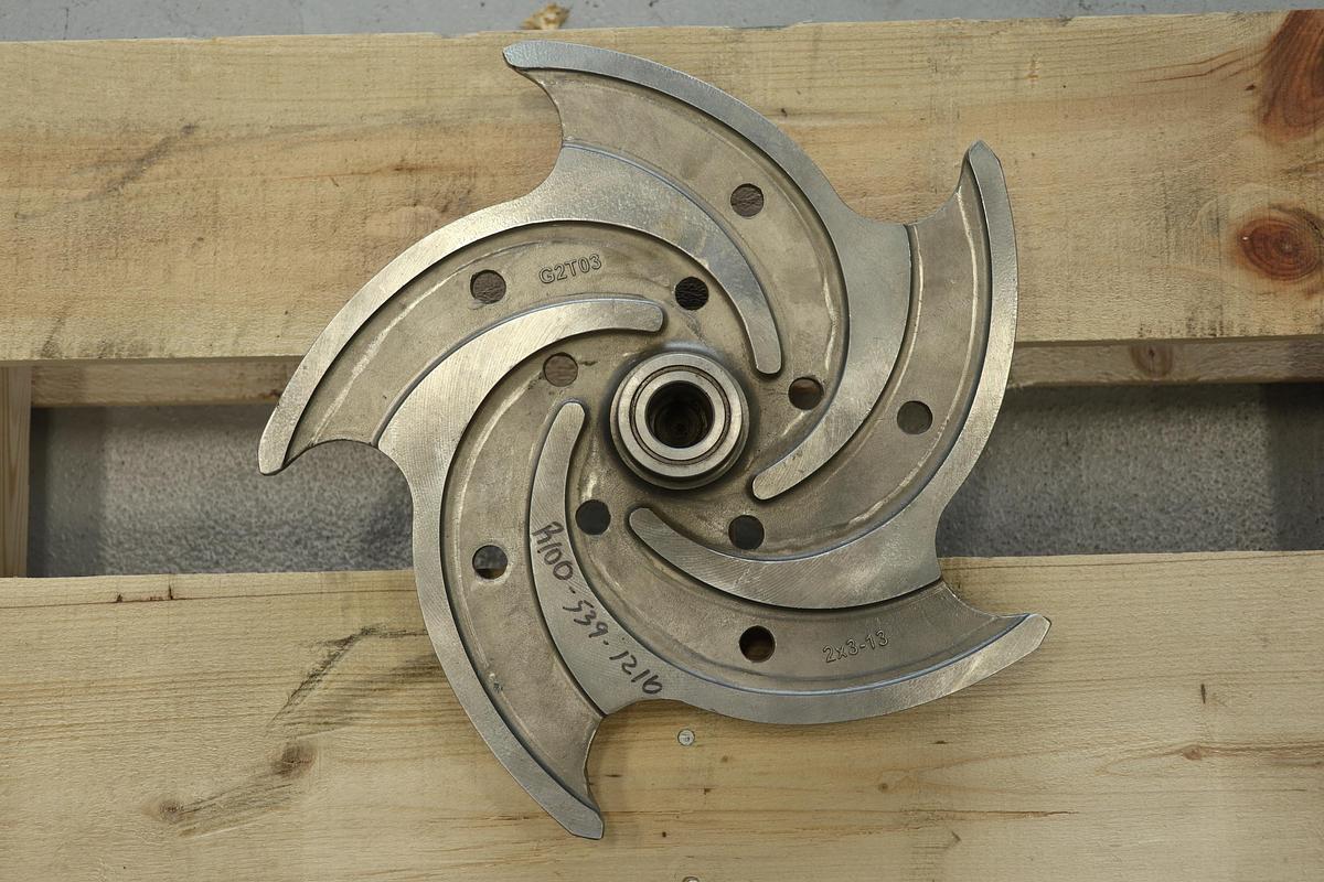 Unused Goulds 3196 MT 2x3x13 5-Vane Impeller #47476