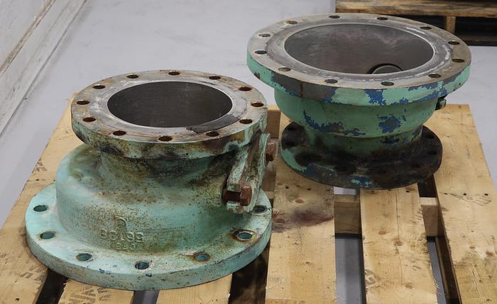 Used Goulds 3175 10x14 Transitional Clean Out Flange Adapter #45781