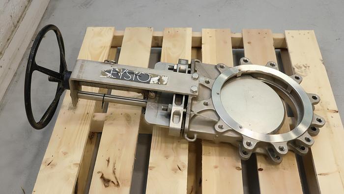 Used Keystone 12" Hand Operated Knife Gate Valve #45933