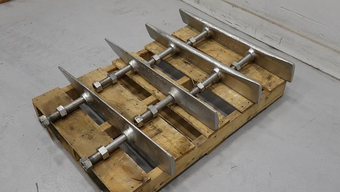 Used Black Clawson 30PSPH Foils for Rotor #45149