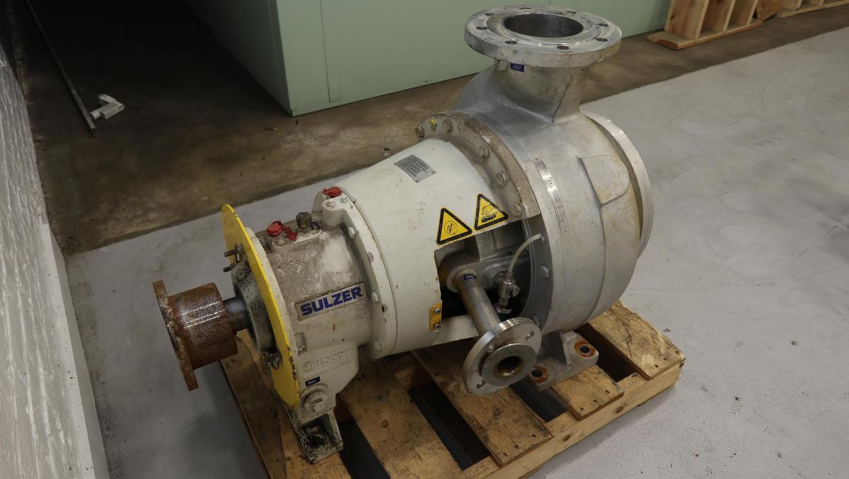 Used Sulzer MCE3P-150-V Medium Consistency Pump #46610