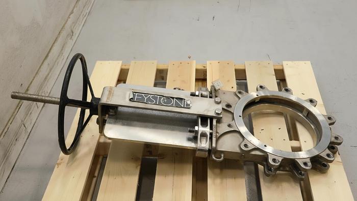 Used Keystone 12" Hand Operated Knife Gate Valve #45930