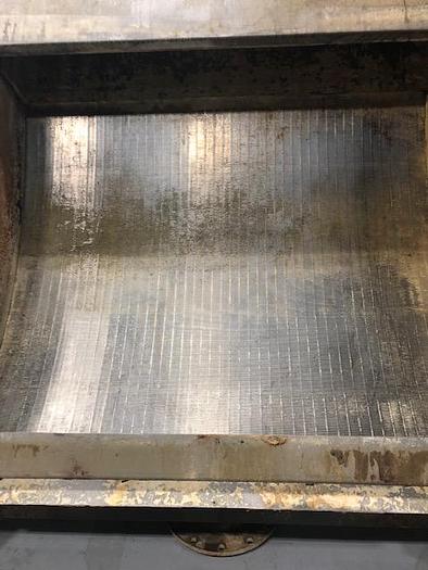 Used Bauer Side Hill Screen, 72" Wide, .020" Slots #44762