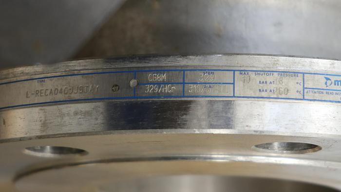 Refurbished Neles 4" Vee Ball Valve #45246