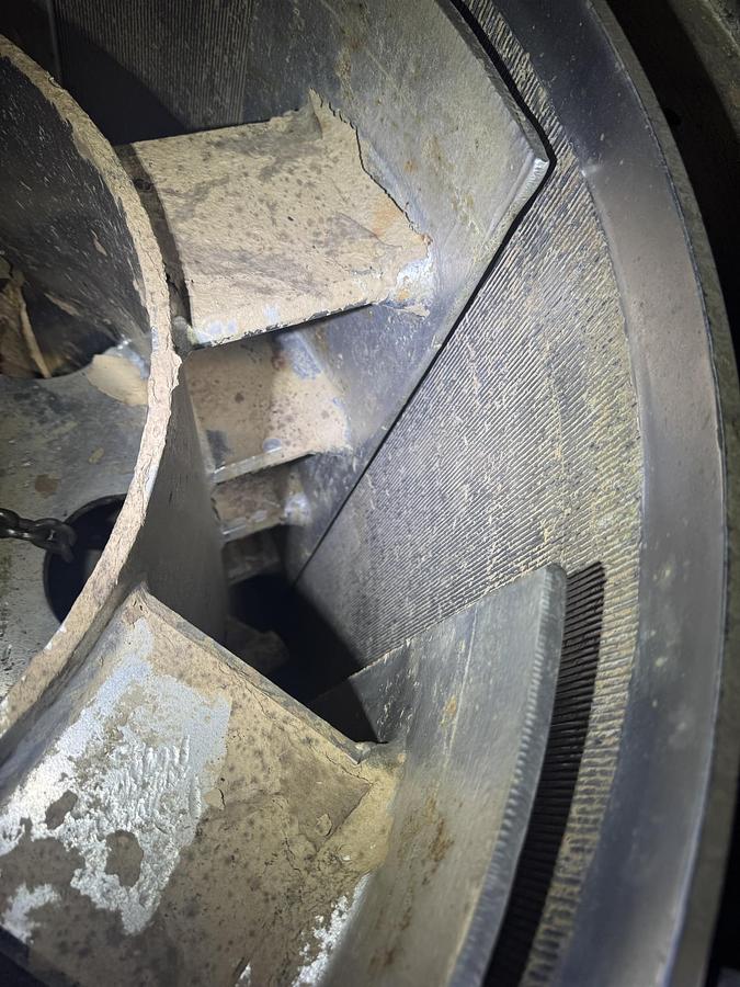 Used Sunds Defibrator T9 Pressure Screen #47141