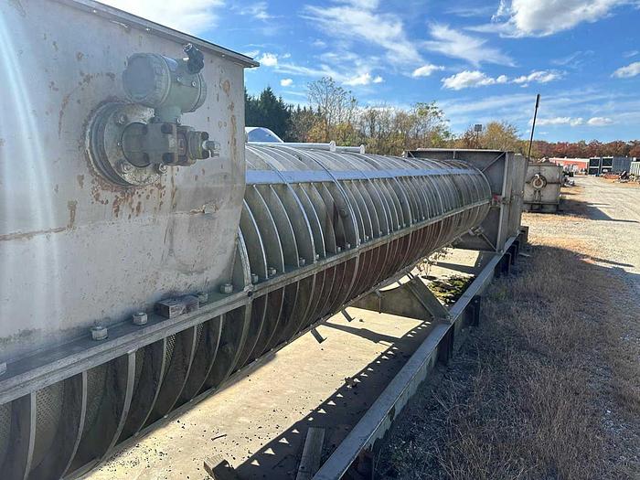 Used FKC SHX-1000 Dewatering Screw Press #32473
