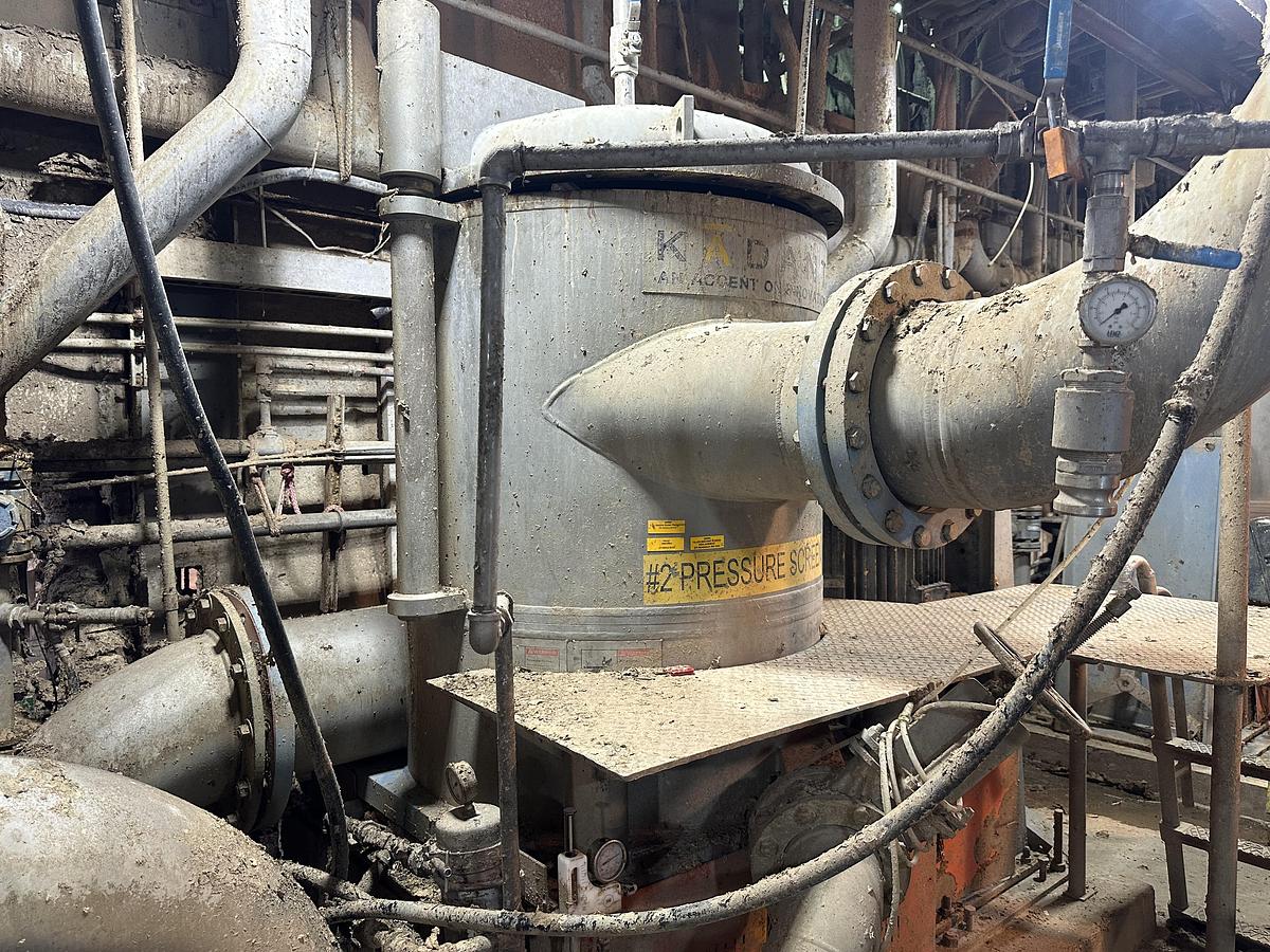 Used Black Clawson UV400 Pressure Screen #41914