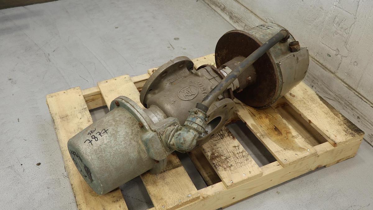 Used Dezurik 4" Electronic Basis Weight Valve #46632