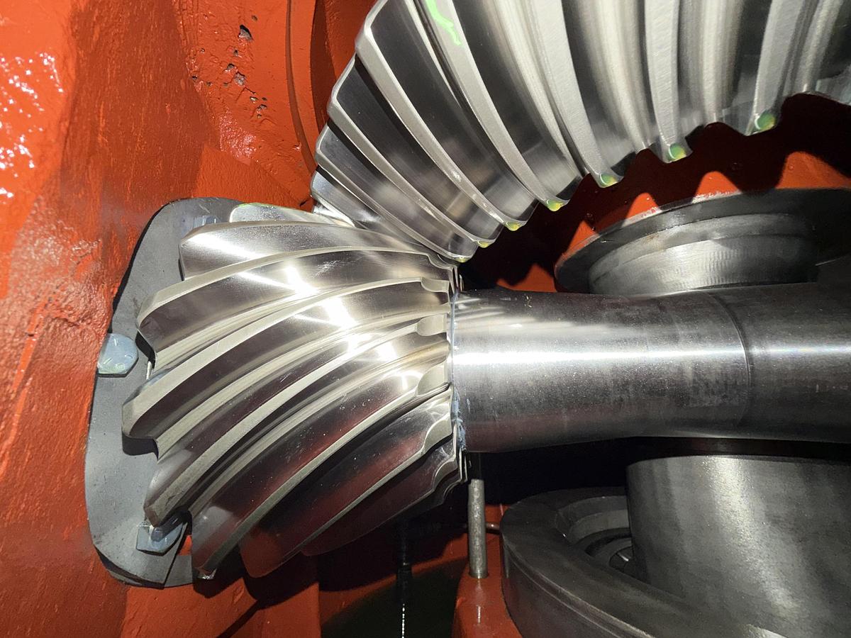 Used Black Clawson #2 Pulper Drive, Ratio: 3.53:1, Rebuilt #47193