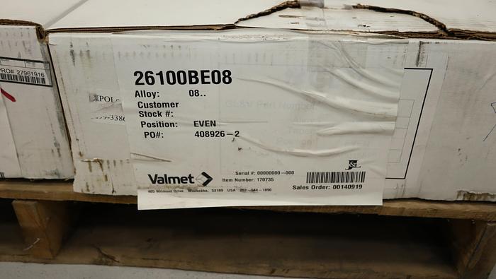 Unused Valmet 26" Refiner Plate Set #46309