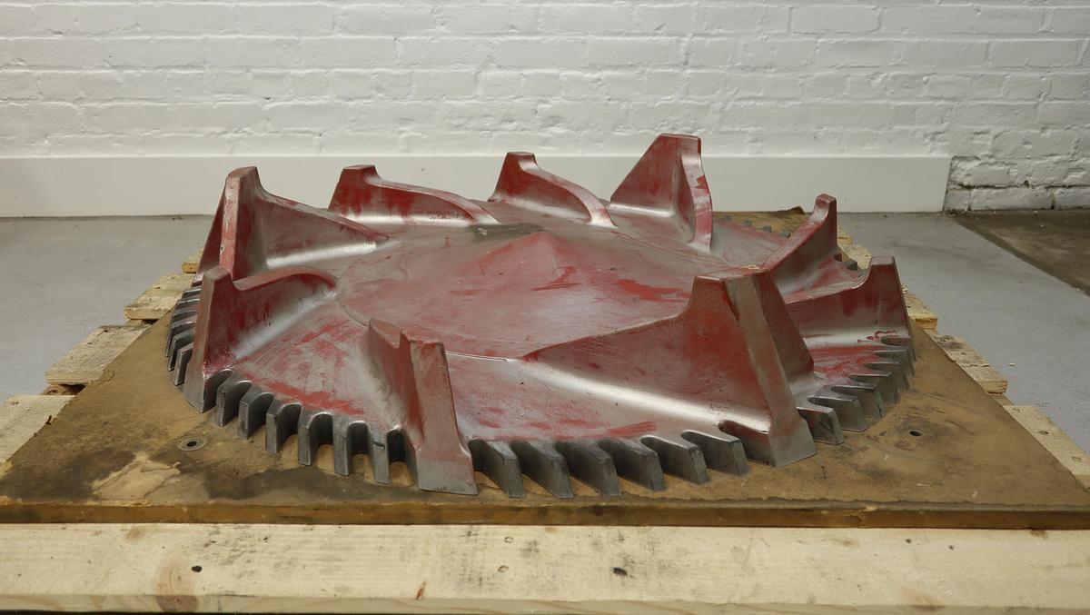 Refurbished Bolton Emerson Tornado II Horizontal Pulper Plastic Rotor Mold #46874