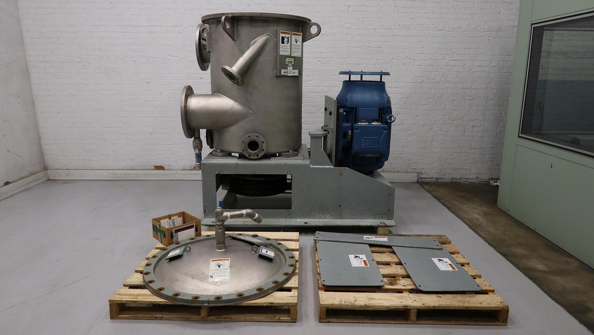 Used Valmet HI-Q 212 L Pressure Screen With Weg A/C Motor #46673