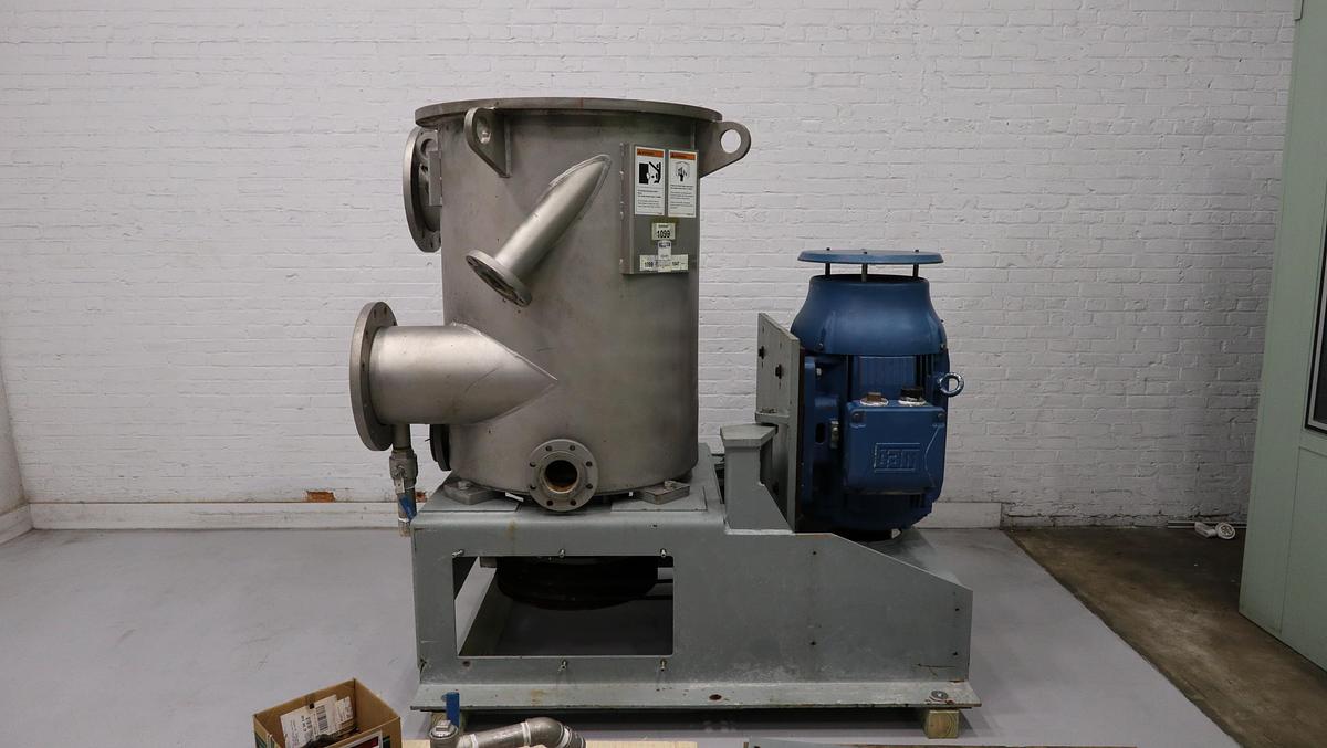 Used Valmet HI-Q 212 L Pressure Screen With Weg A/C Motor #46673