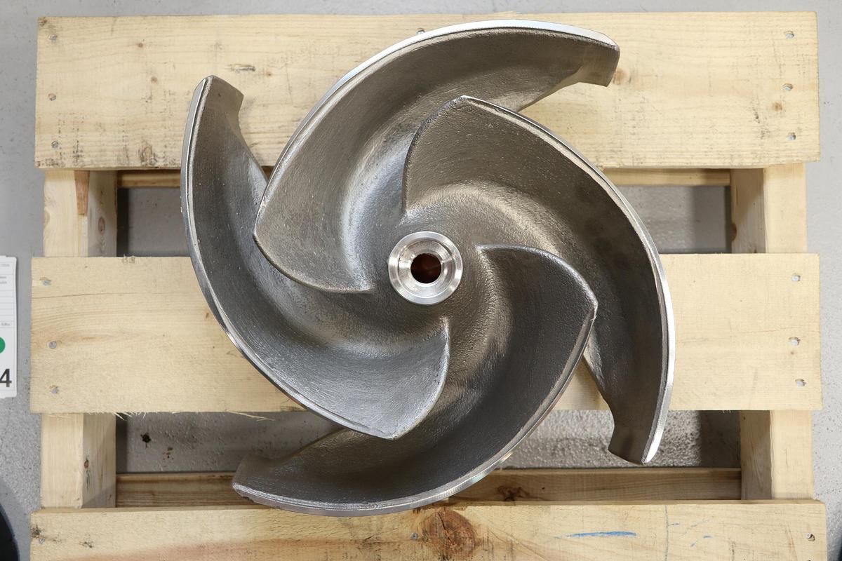 Unused Goulds 3175 8x10x18H/8x18x18H 4-Vane Impeller #47514