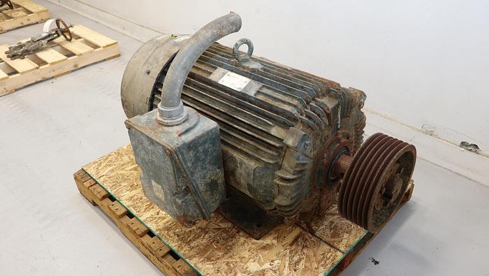 Used Toshiba AC Motor, 100 Hp #45085