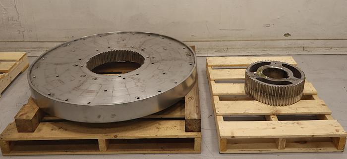 Used Beloit Jones DD4600 42" Spline Rotor With Rotor Hub #46048