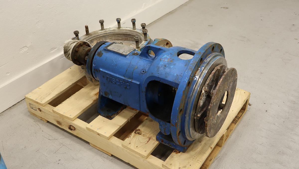 Used Discflo 402/14 Trash Pump, 2x4x14 #29245