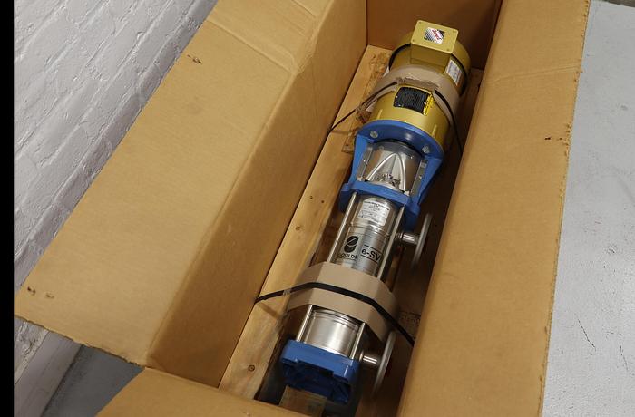 Unused Goulds E-SV ESV 2X2X4-2P-PM 2x2X4 Multi-Stage Pump #45724