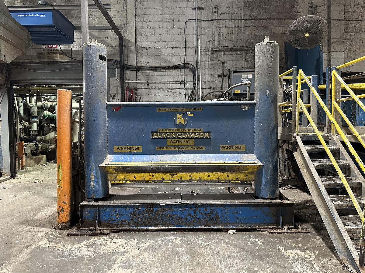 Used Black Clawson Roll Splitter #46722