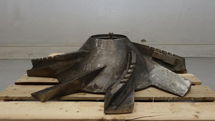 Used Voith 8-Vane 42" Diameter Pulper Rotor #44686