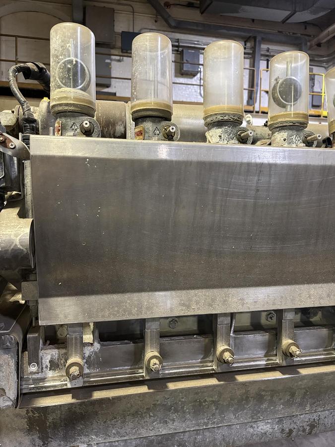 Used Sandy Hill Headbox, Stainless Steel 90" Pond Width #41426