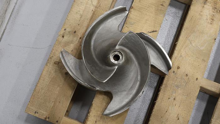 Used Goulds 3175  6x8x18/6x12x18 2/4-Vane Impeller #45701