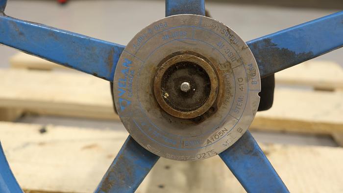 Used VELAN Model B 1.5" Hand Operated Control Valve#46099