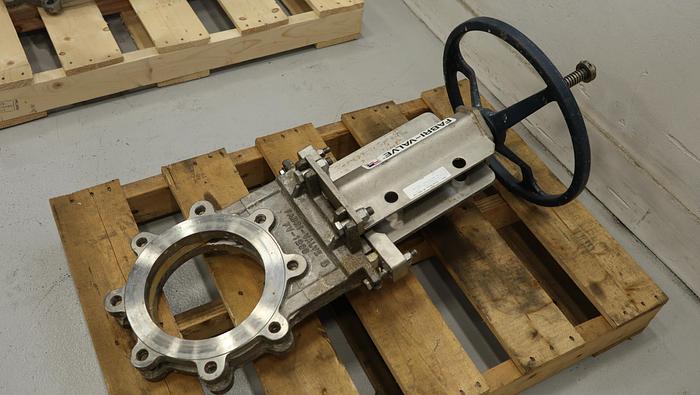 Used Fabri-Valve 8" Hand Operated Knife Gate Valve #44792
