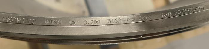 Unused Andritz UV500 Pressure Screen Basket #45870