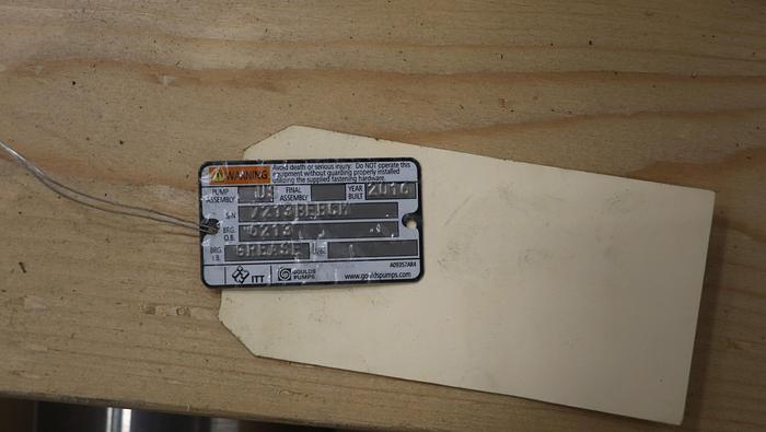 Unused Goulds 3498 16x18x18L Rotating Assembly #45719