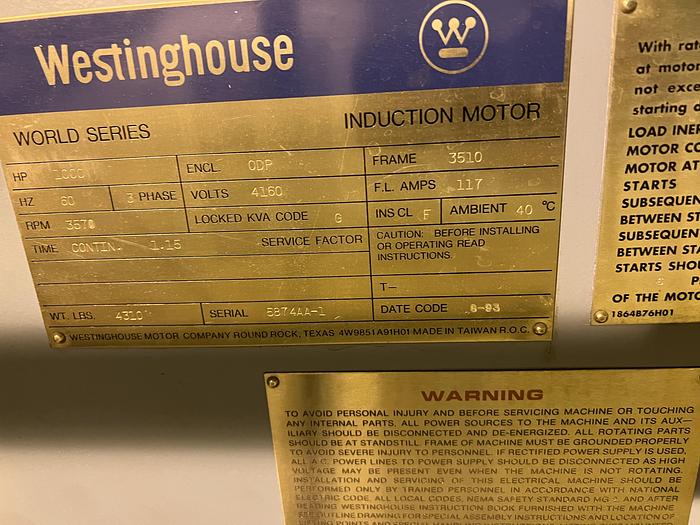 Used WESTINGHOUSE CW251B12A