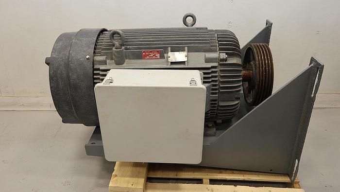 Used Reliance P44G5142H A/C Motor, 200 HP, 1190 RPM, 460 Volts, 449T Frame #46499