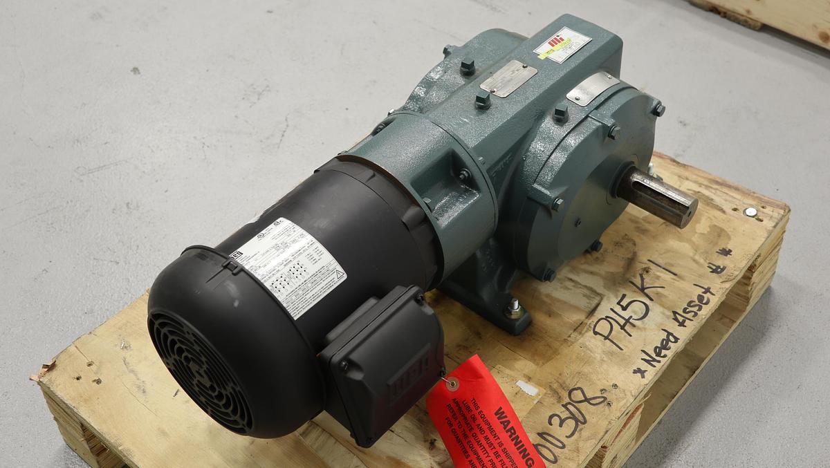 Unused Master Power Transmission Refiner Set-up Gear Drive & A/C Motor  #46848