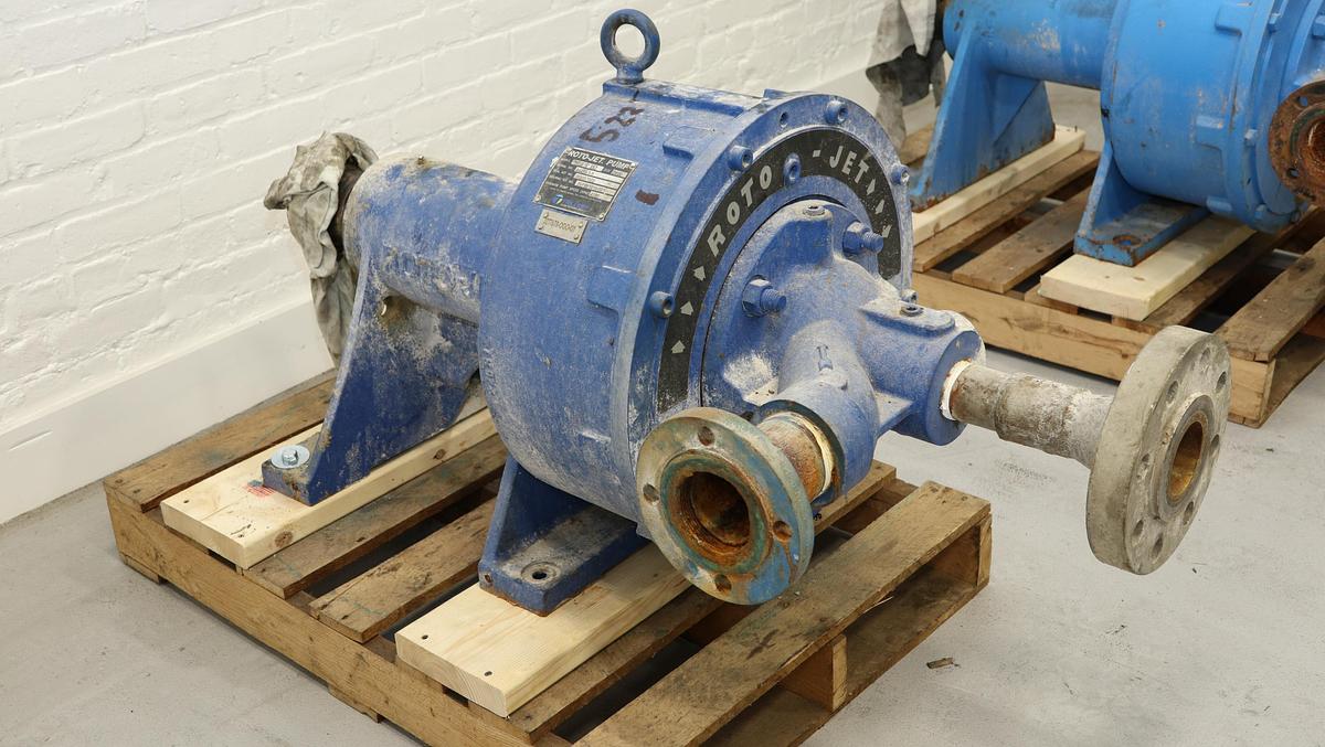 Used Rotojet Pump RGBIV 3X2 High Pressure Pump #47042