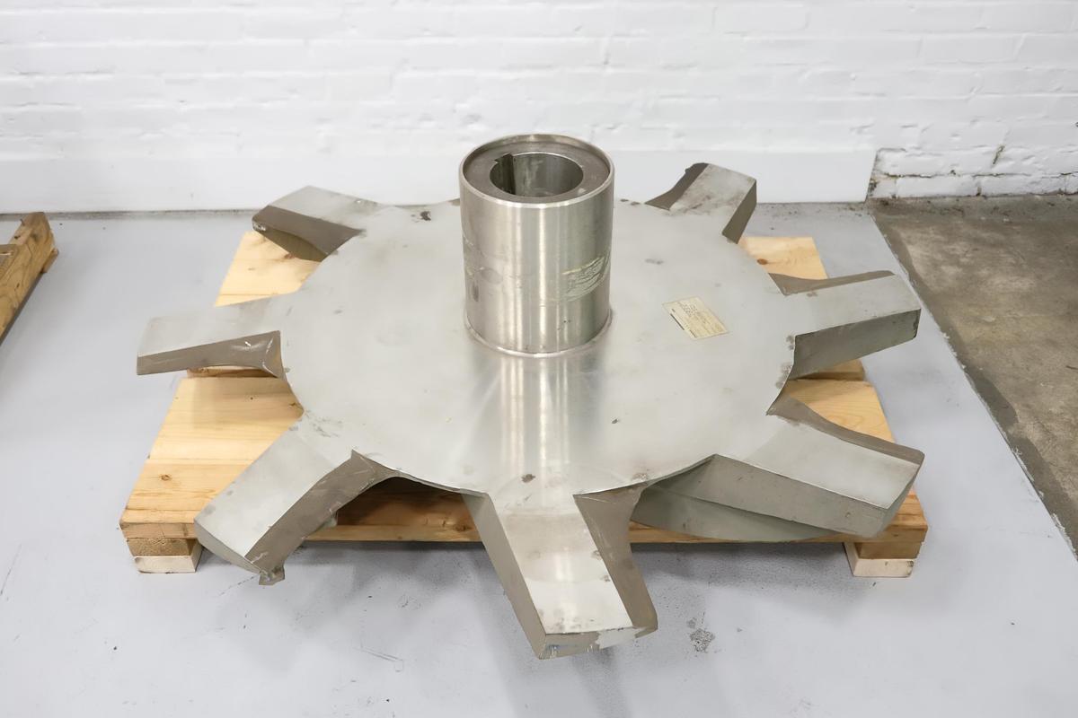 Unused Black Clawson 8-Vane Pulper Rotor #47596