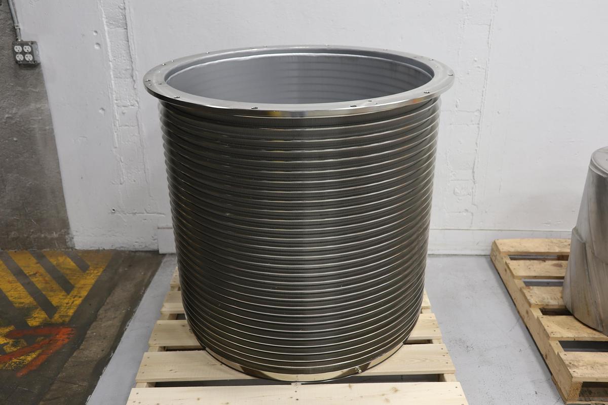 Unused Andritz/Sunds T9 Stainless Steel Pressure Screen Basket #47679
