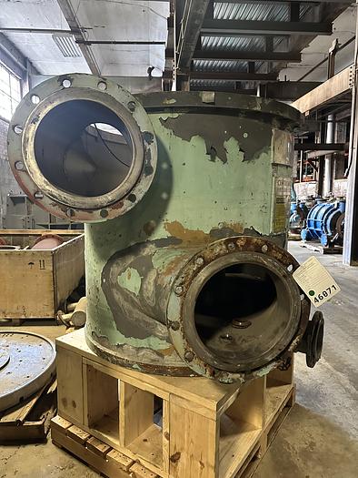 Used Bird Model 800 Pressure Screen Housing With Rotating assembly #46071