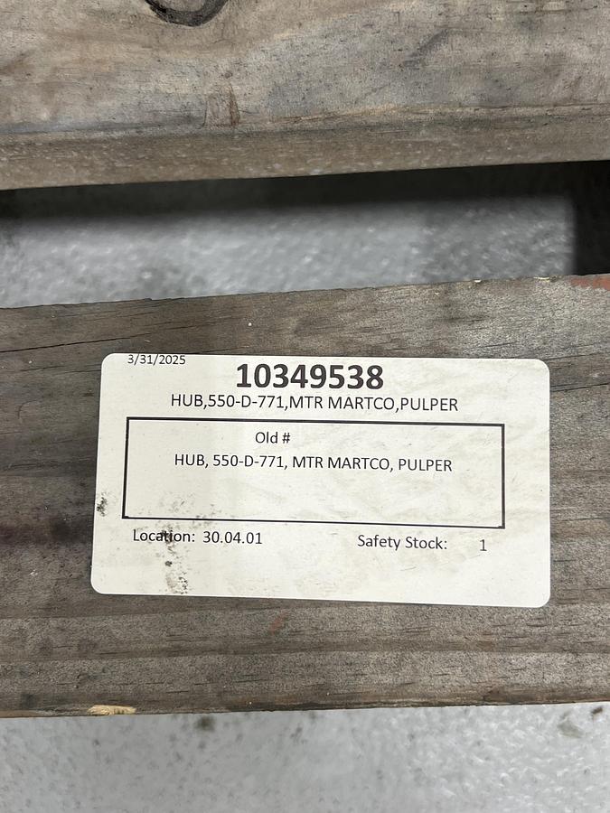 Unused BLACK CLAWSON #3 #47035