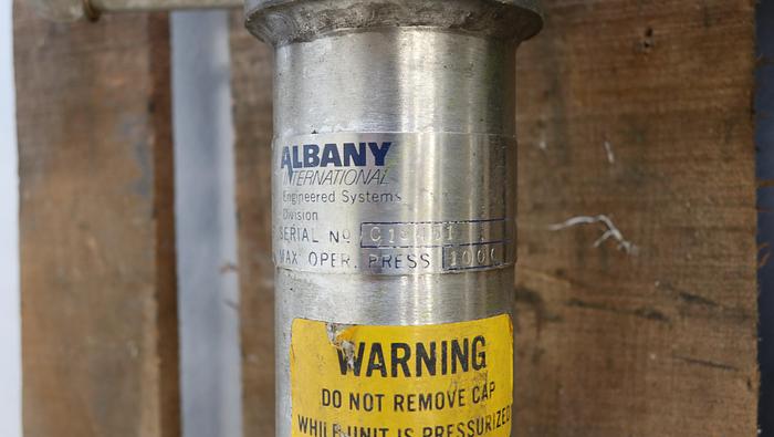 Used Albany International Canister Filter #44775