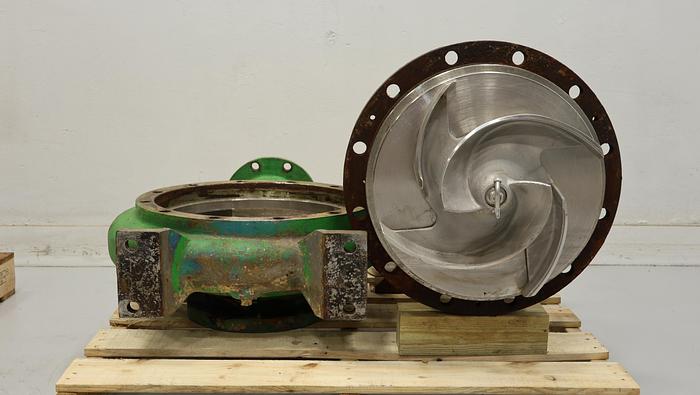 Used Goulds 3175 6x8x18 Pump, CF8M Casing #42756