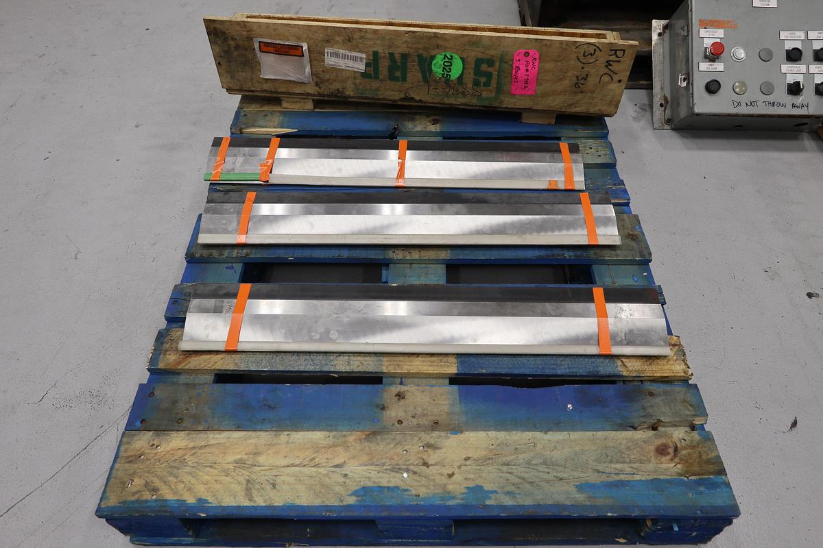 Used Brinkley 108" Wide x 65" Diameter Roll Splitter #47628