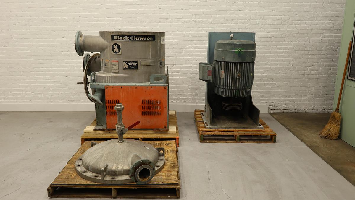 Used Black Clawson UV100 Pressure Screen #46804