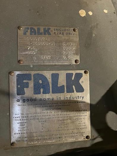 Used Falk 2080YB2-A Gear Drive, 5.07/1 Ratio #42259
