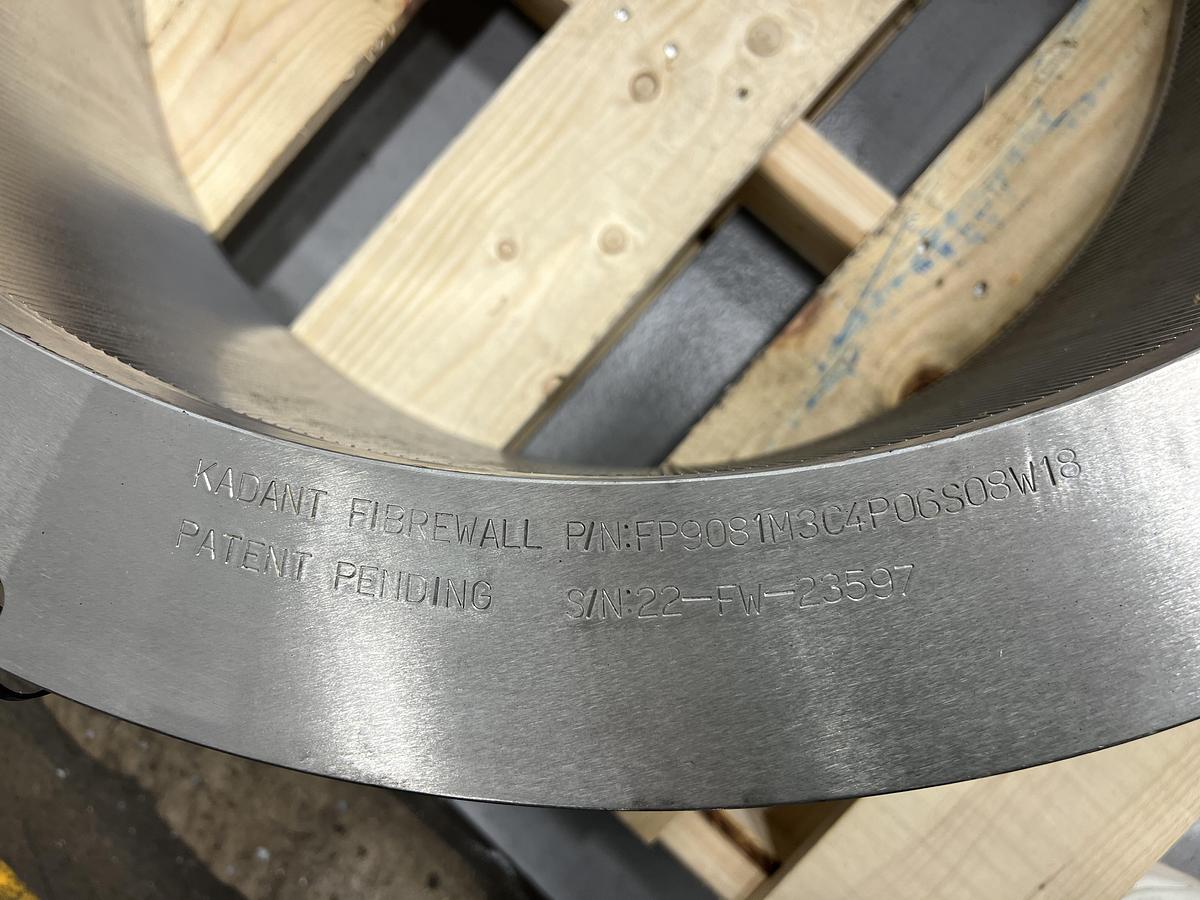 Unused Kadant Fiberwall UV100 Pressure Screen Basket  #47283