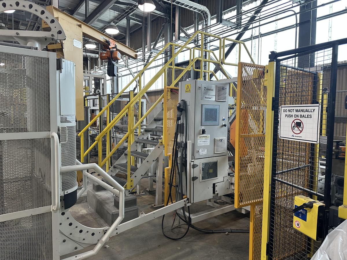 Used METSO Bale Forming & Bale Handling System