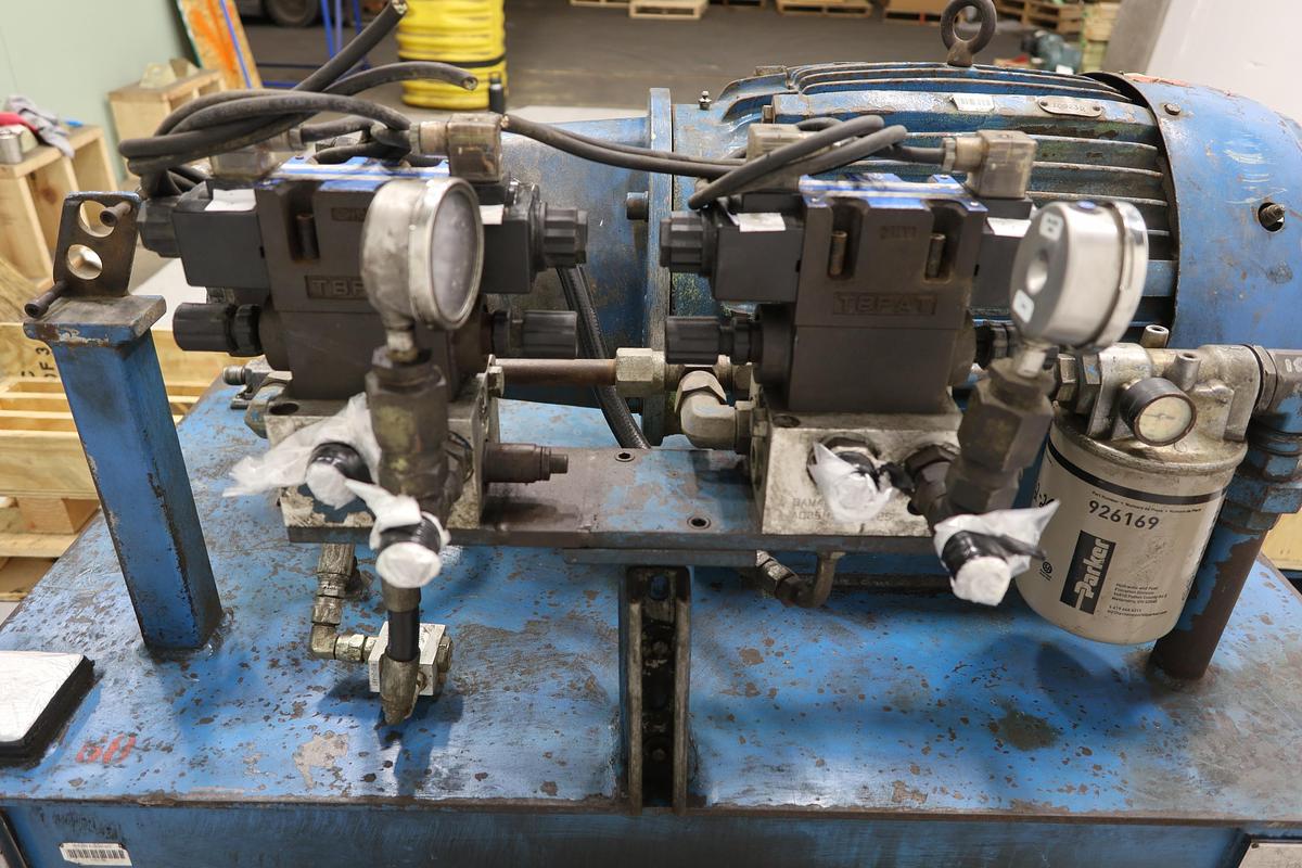 Used Brinkley 108" Wide x 65" Diameter Roll Splitter #47628