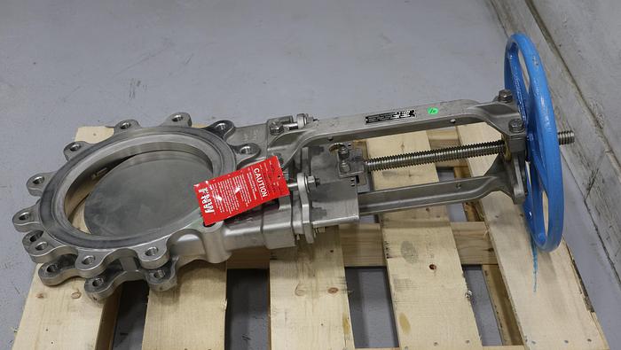 Unused FNW 12" Hand Operated Knife Gate Valve #45986