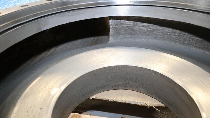 Used Goulds 3196 8x10x15 Pump, SS Casing, 6-Vane SS Impeller #41901